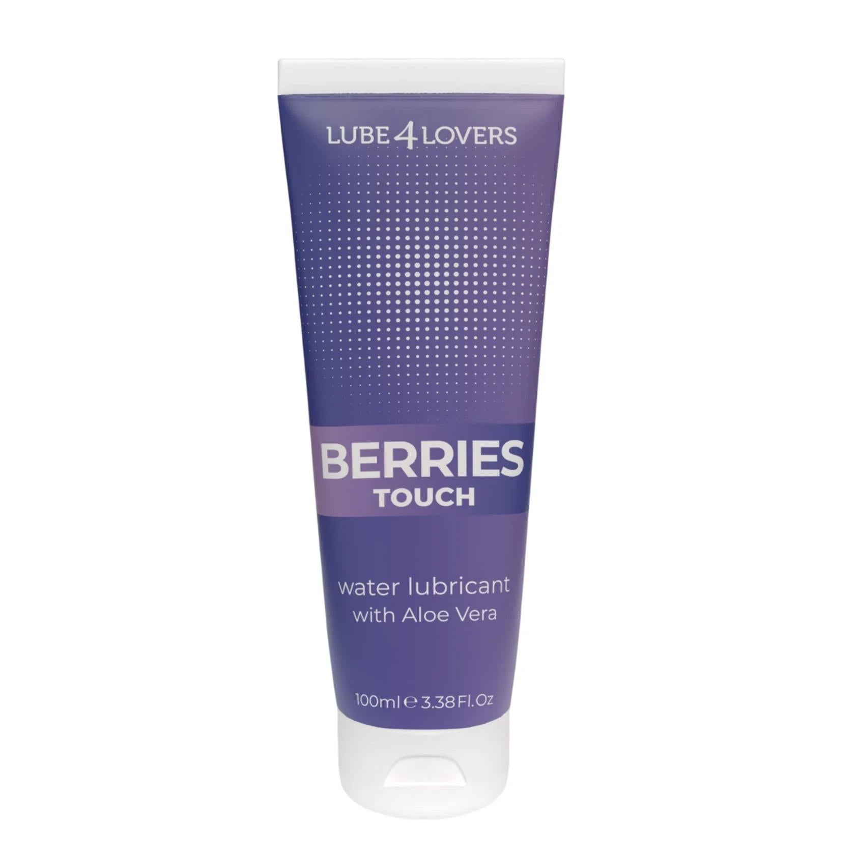Lubrifiant vaginal pe bază de apă Lube4lovers Water Touch 100 ml cu fructe de pădure