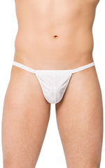 Tanga SoftLine 4506 din plasă, albă, mărime S/L