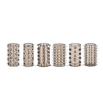 Set de 6 manșoane pentru penis EasyToys TPE, transparente