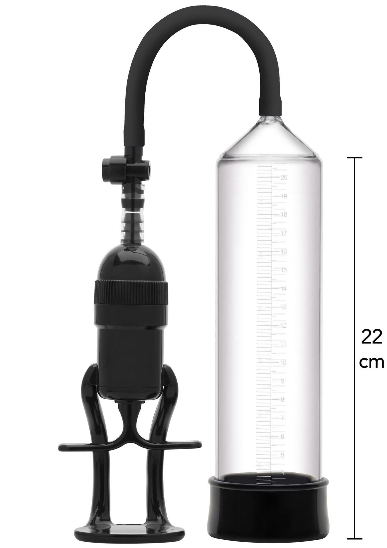 Pompă de penis Fusion X Hidden Desire Neagră 30 cm