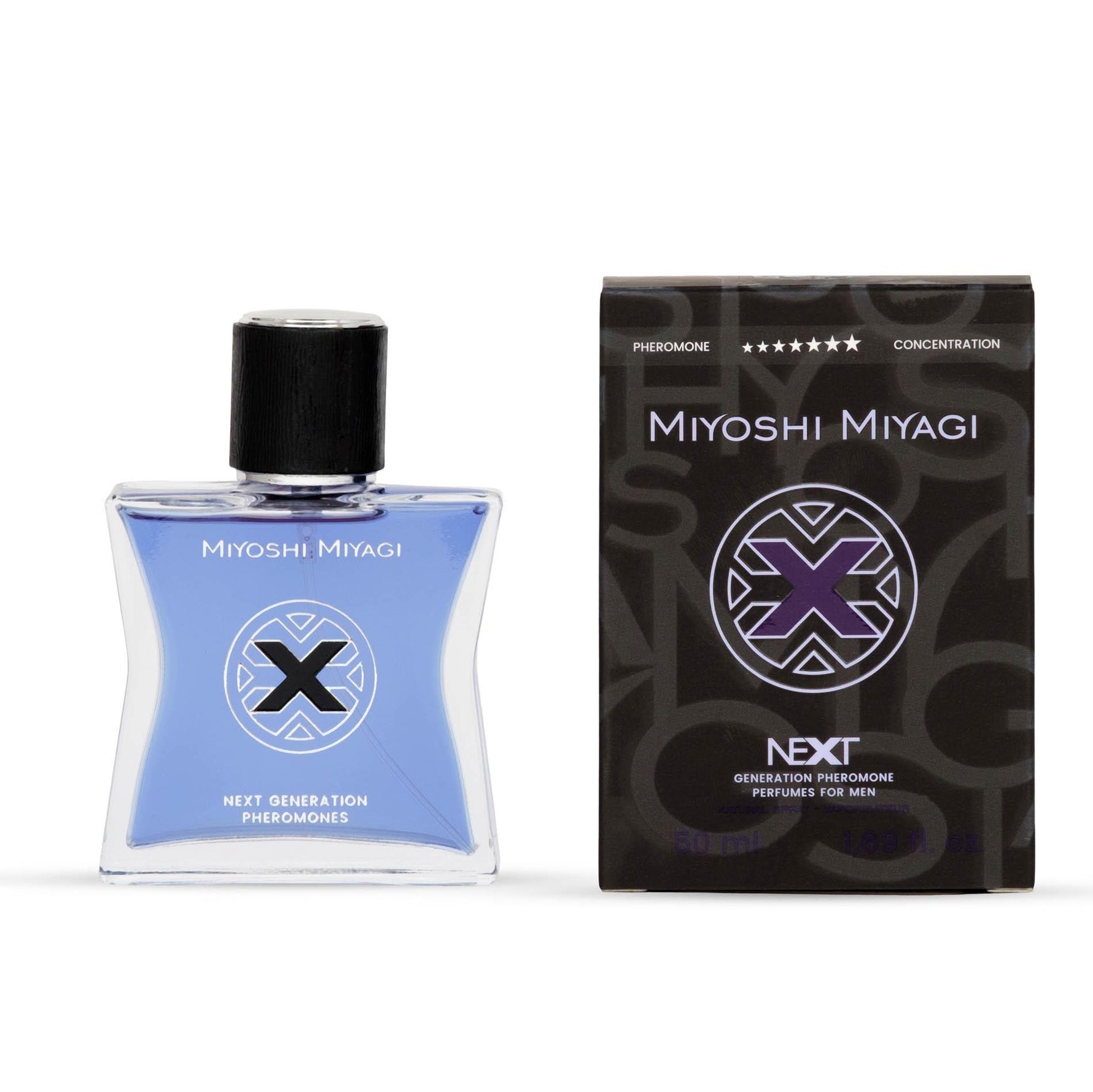 Parfum bărbătesc cu feromoni Miyoshi Miyagi Next X 50 ml