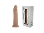 Dildo realist din silicon lichid Silexd cu ventuză 20 cm