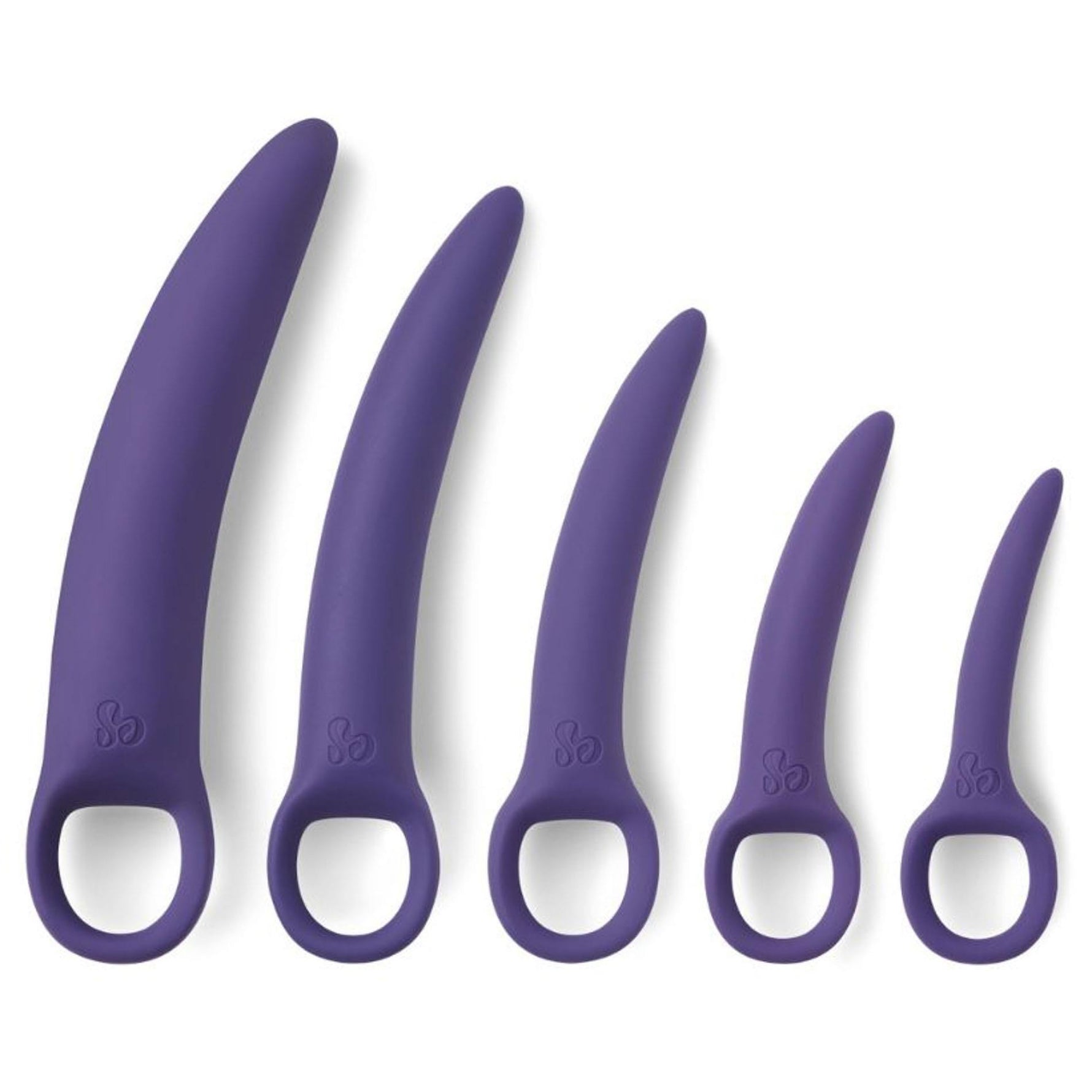 Set dilatatoare vaginale din silicon So Divine, 5 mărimi