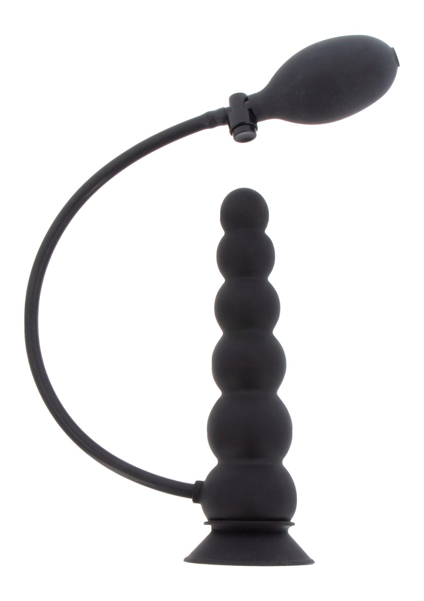 Dop anal gonflabil din silicon Hidden Desire cu ventuză