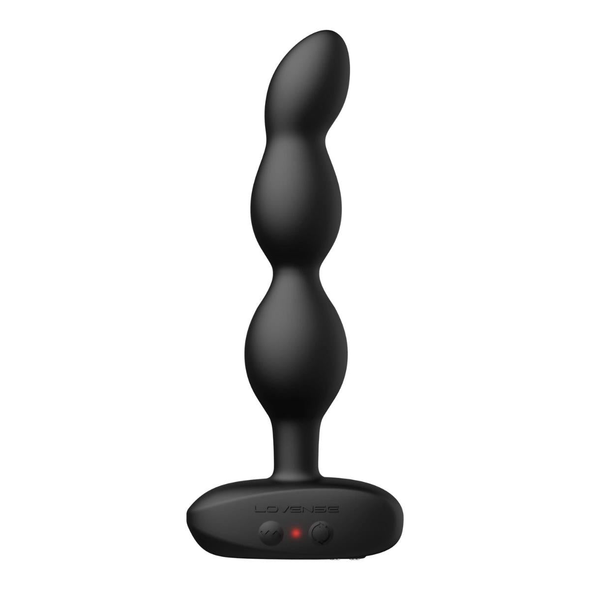 Perle anale vibrante din silicon controlate prin aplicație Lovense Ridge