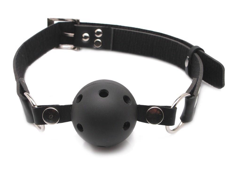 Fetish Fantasy Series Gag respirabil negru 4 cm