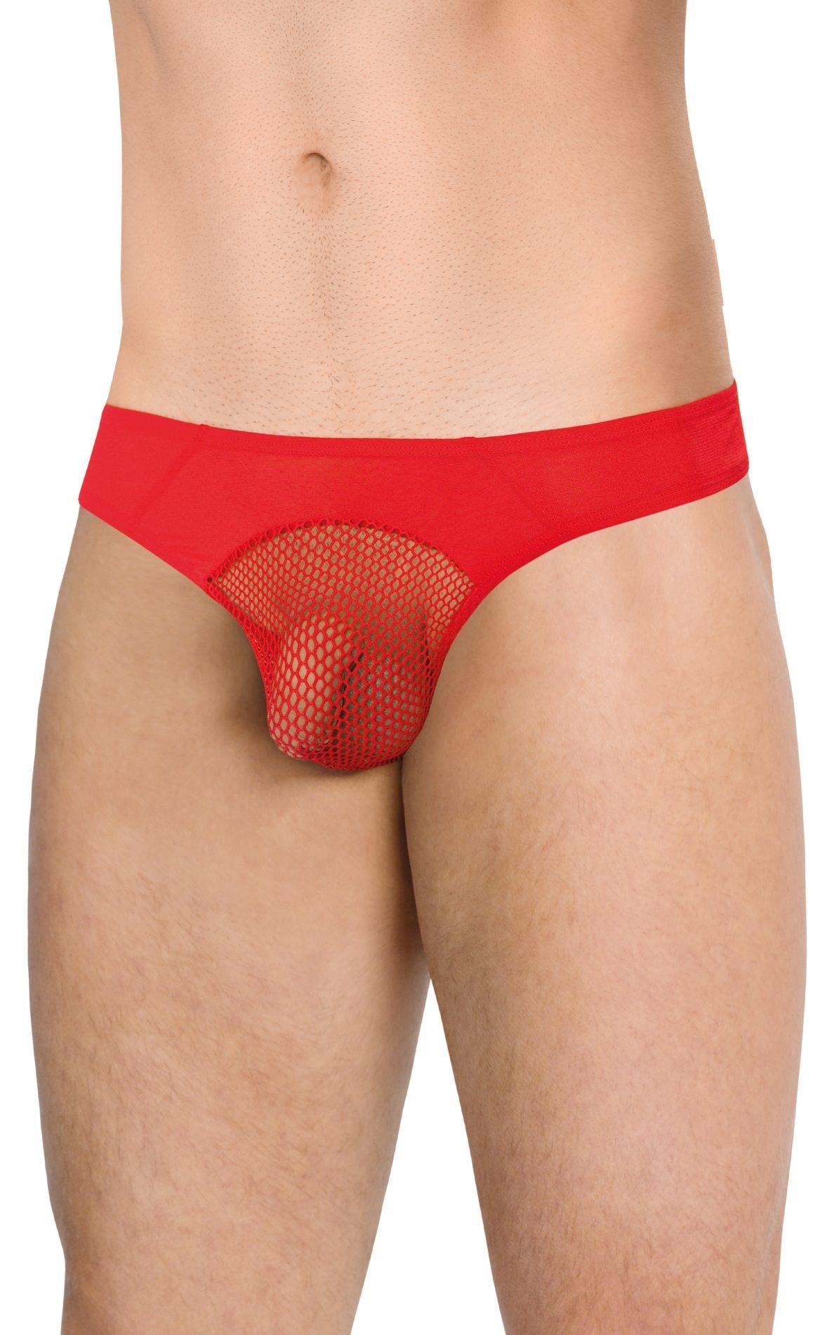 Tanga bărbătească SoftLine 4525 roșu XL