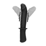 Vibrator pentru punctul G Ouch, portabil, din silicon, negru, USB