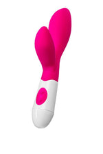 Vibrator iepuraș din silicon Lilu A-Toys roz 20 cm