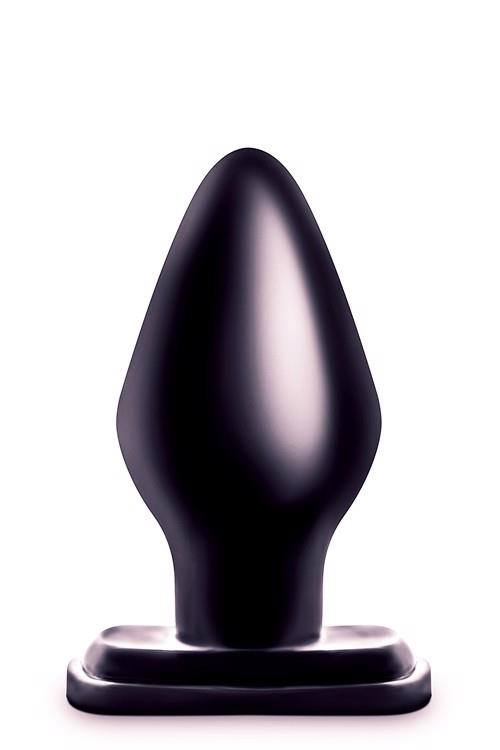 Plug anal Blush Anal Adventures XXL din PVC, negru, 15 cm
