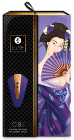 Stimulator clitoridian USB Shunga Obi din silicon violet