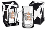 Cană de sticlă House of Mugs Sexy Sip 500ml