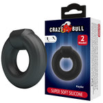 Inel pentru penis KAYKE Crazy Bull, din silicon super moale și impermeabil
