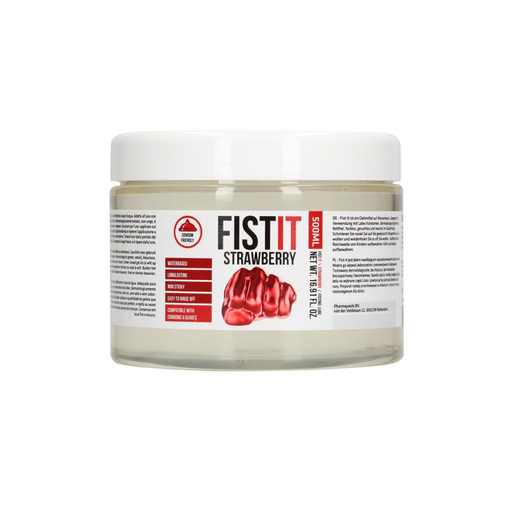 Lubrifiant Fist It Extra Gros cu Căpșuni 500 ml
