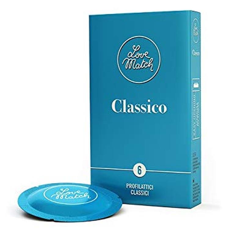 Prezervative clasice Love Match Classico, 6 bucăți