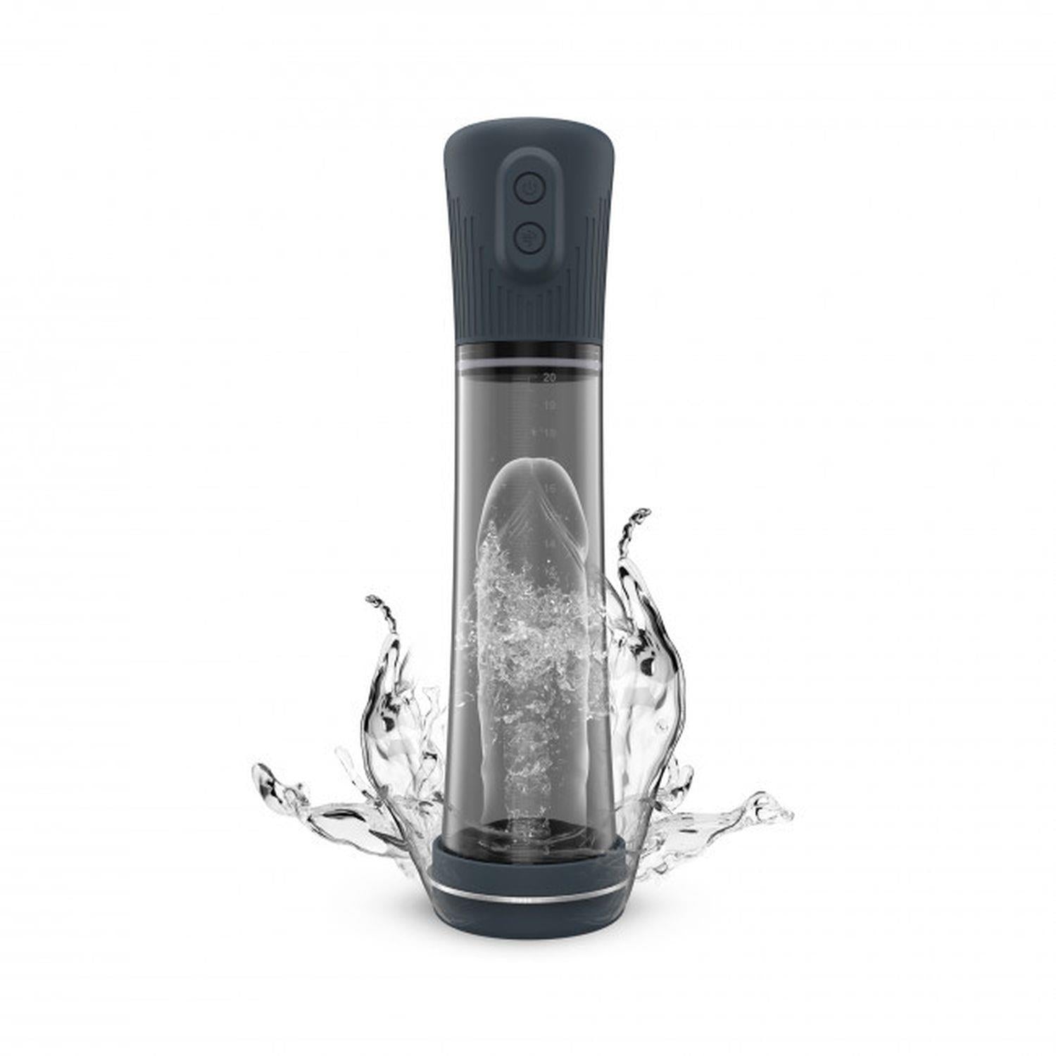 Pompă Dorcel Hydro Pump USB 2 în 1 din silicon