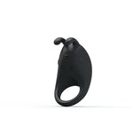 Inel vibrant din silicon Pretty Love cu iepuraș USB 7,5 cm