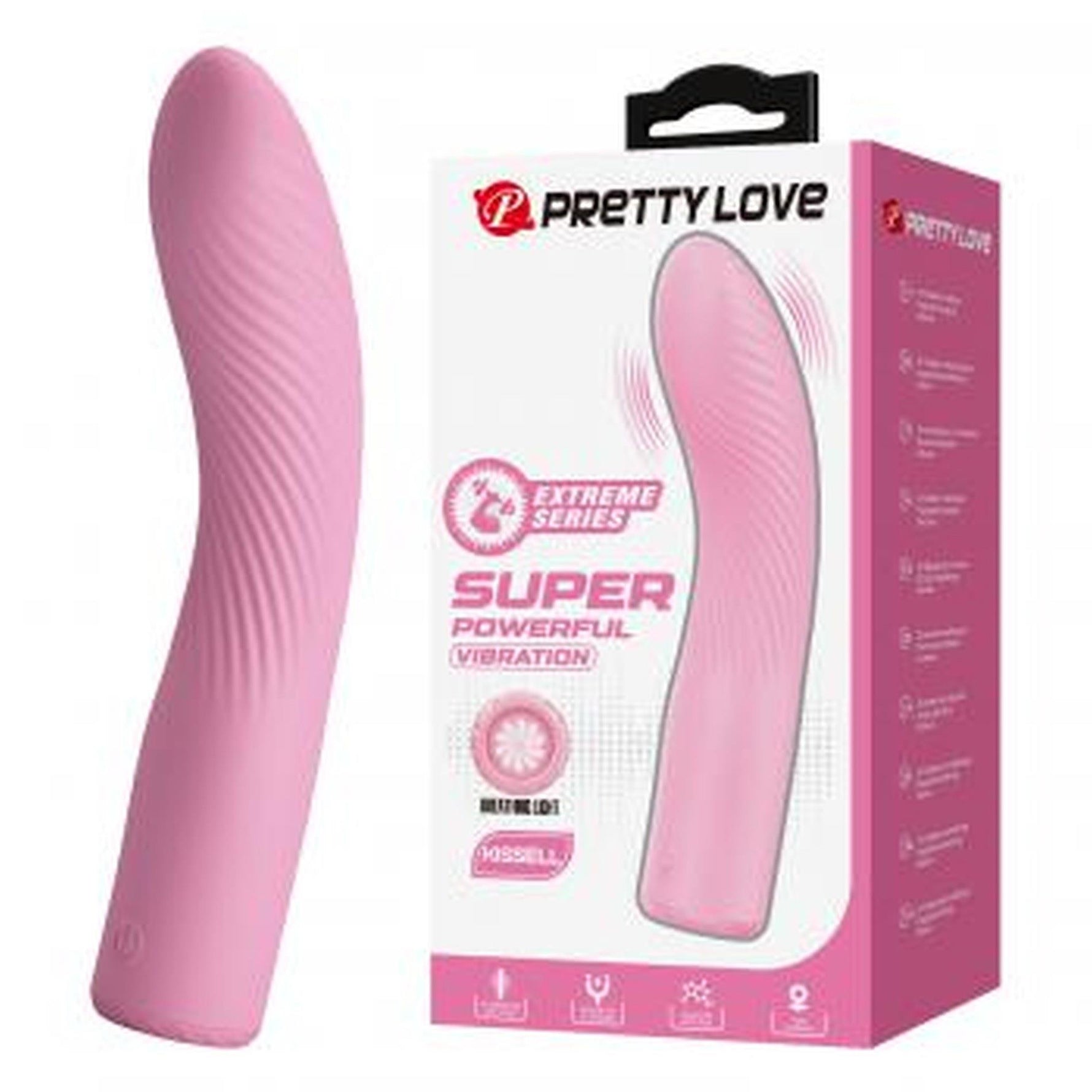 Vibrator Pretty Love Kissell din silicon pentru punctul G, 10 vibrații