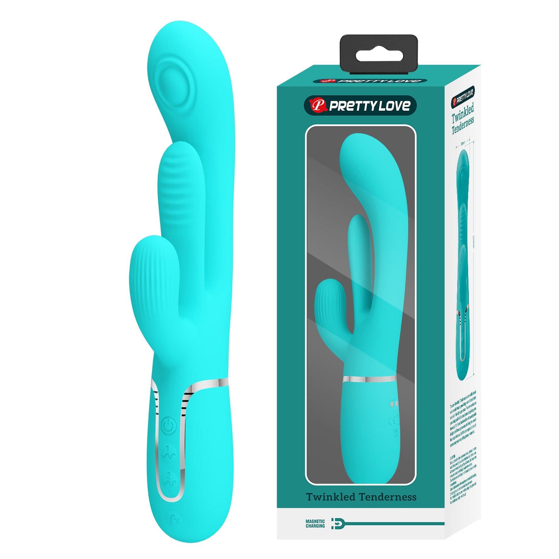 Vibrator Pretty Love Twinkled Tenderness Velvet Bunny cu 7 funcții