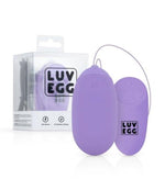 Ou vibrant Luv Egg XL, silicon violet, USB, 16 cm