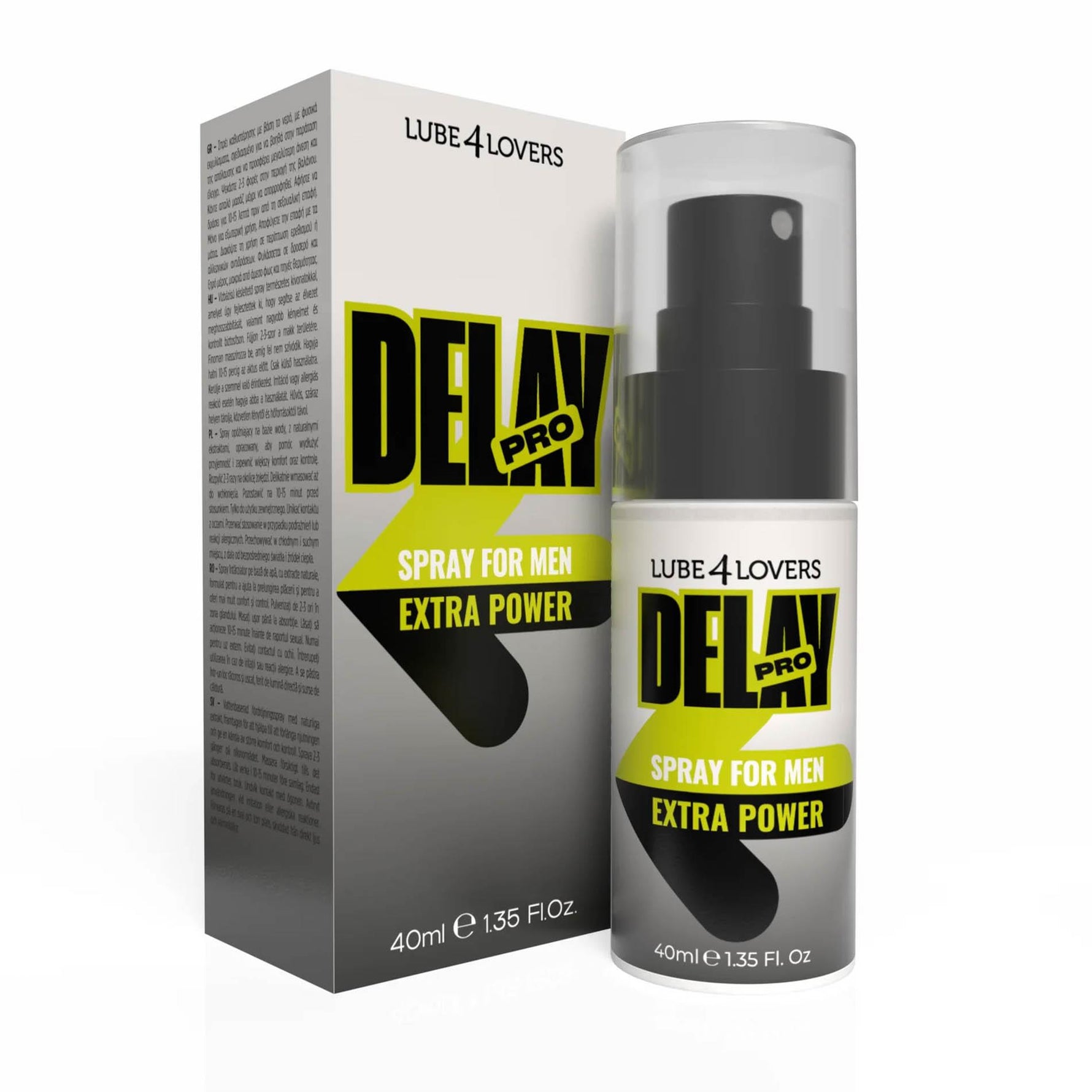 Spray intim Lube4lovers cu efect de întârziere 40 ml