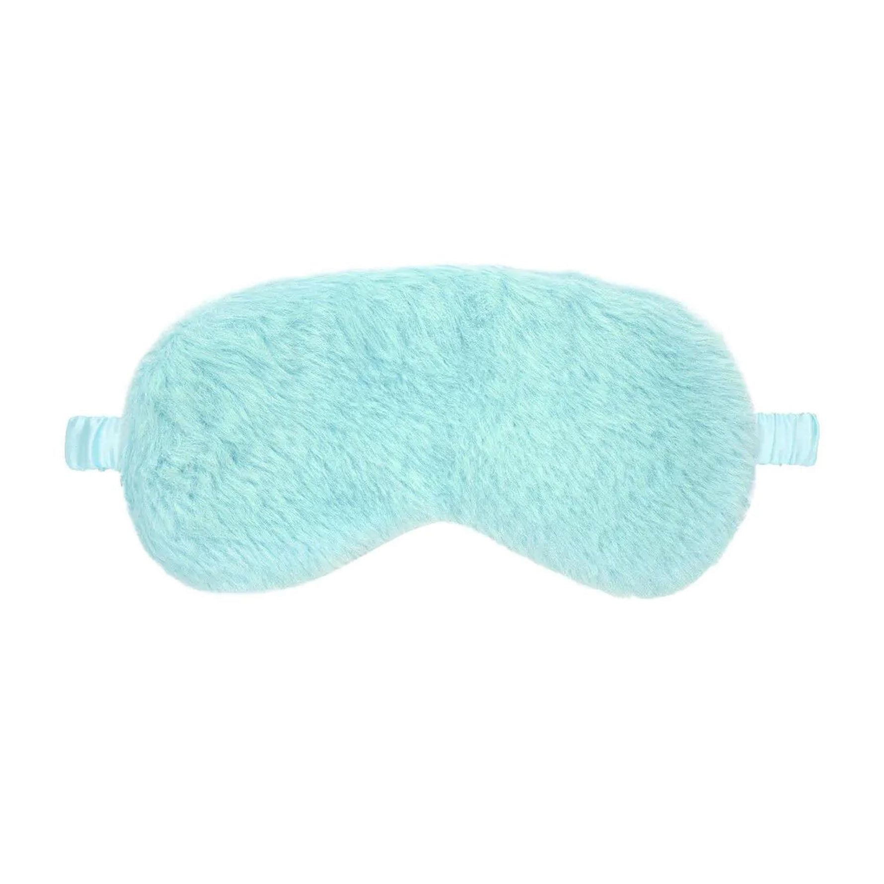 Mască de ochi Ouch Fluffy, albastru pudră