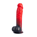 Dildo termoreactiv realist Silexd Devil 20 cm