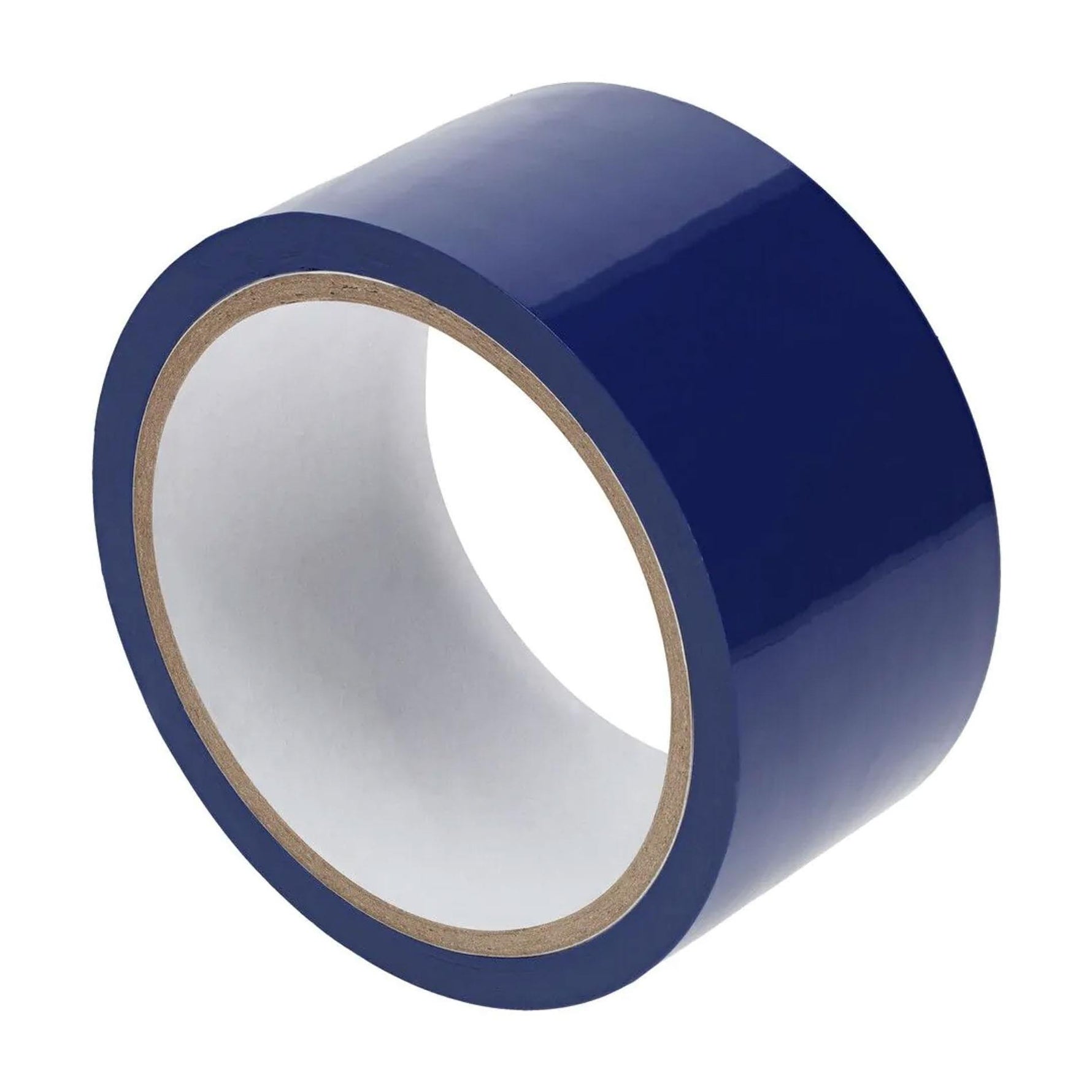 Bandă adezivă din PVC Ouch, albastru marin, neadezivă, 20 m