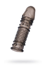 Extensie XLover ToyFa lupă transparentă neagră 13,5 cm
