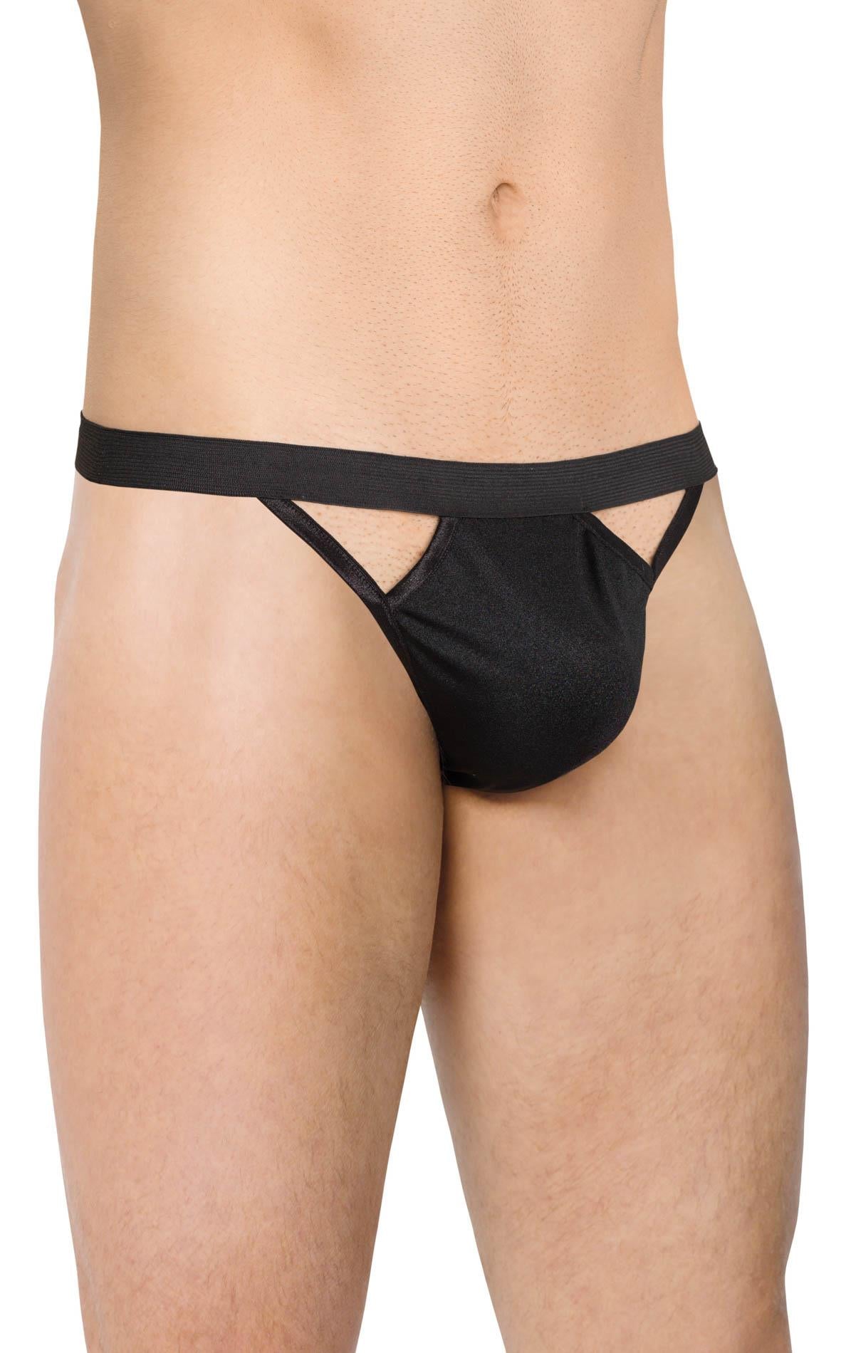 Tanga bărbătească super-croiată SoftLine 4530 negru, mărime unică