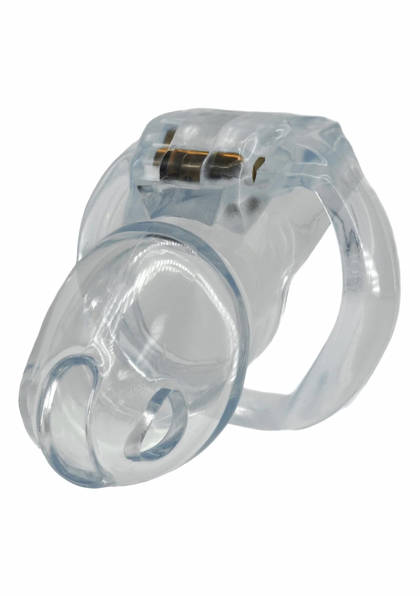 Centură de castitate Clear Control, transparentă, Hidden Desire, 10 cm
