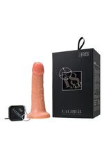 Dildo realist Caliber RealStick culoarea pielii 18 cm 4 cm