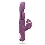 Vibrator Trio Tap EasyToys 3 în 1 cu aspect de iepuraș