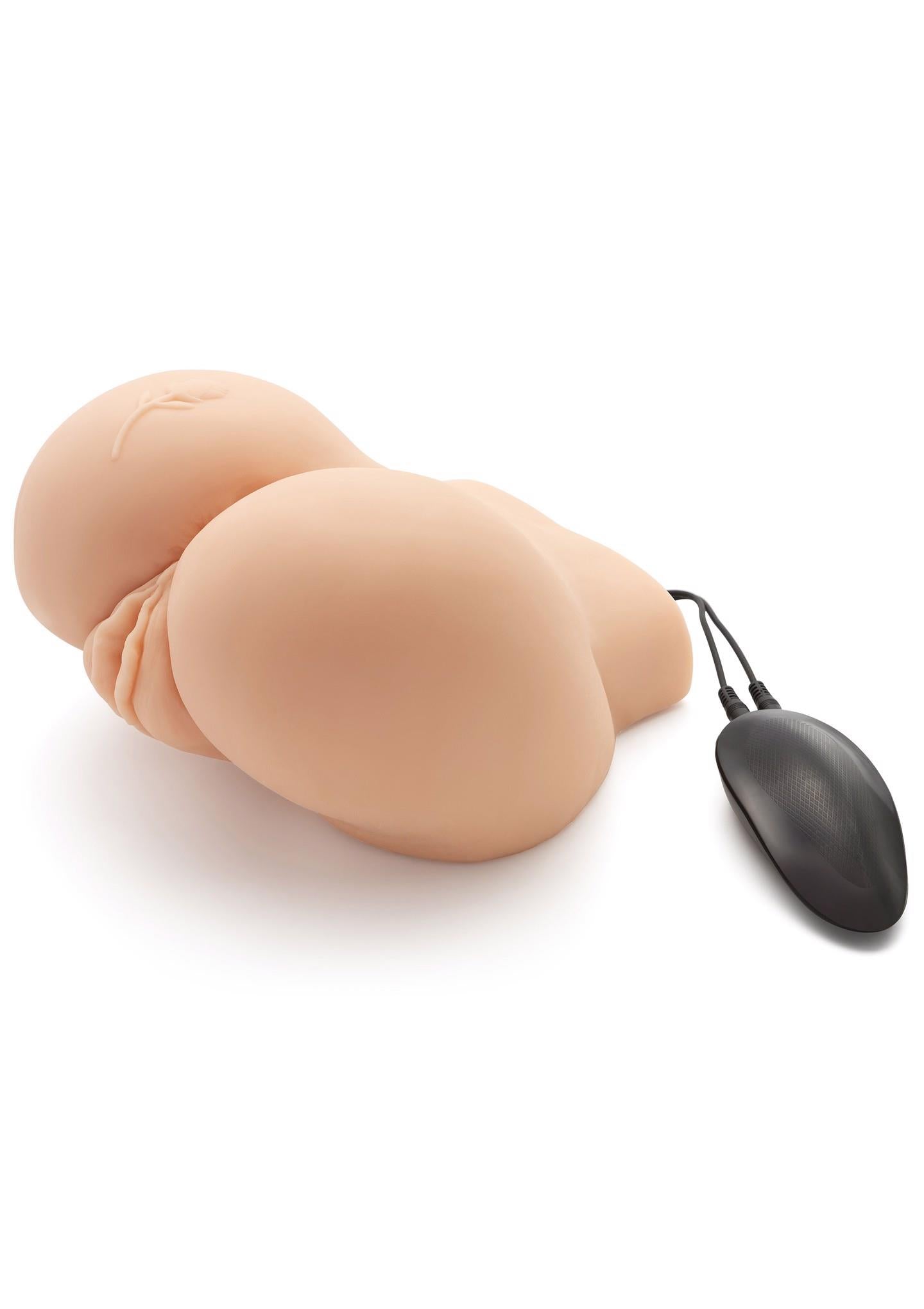 Masturbator cu fund mare, vibrator Hidden Desire, lumină vibrantă