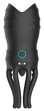Stimulator vibrant cu caracatiță din silicon drăguț seria B, impermeabil, USB