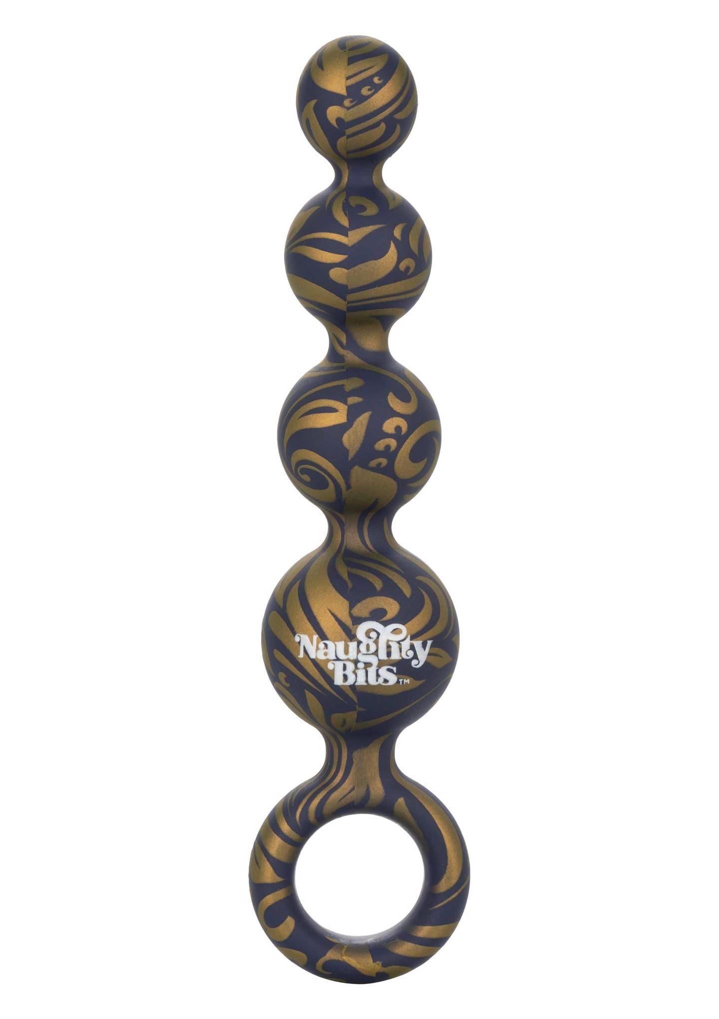 Mărgele anale din silicon Calexotics violet 11,5 cm