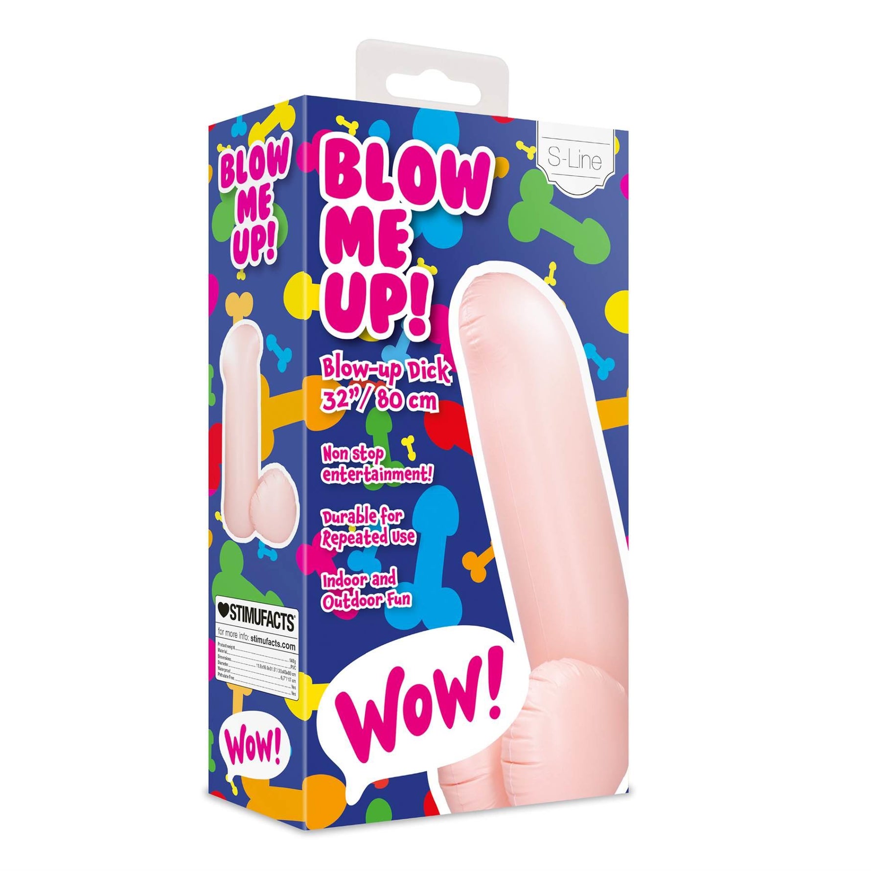 Penis gigant gonflabil S-Line 80 cm impermeabil