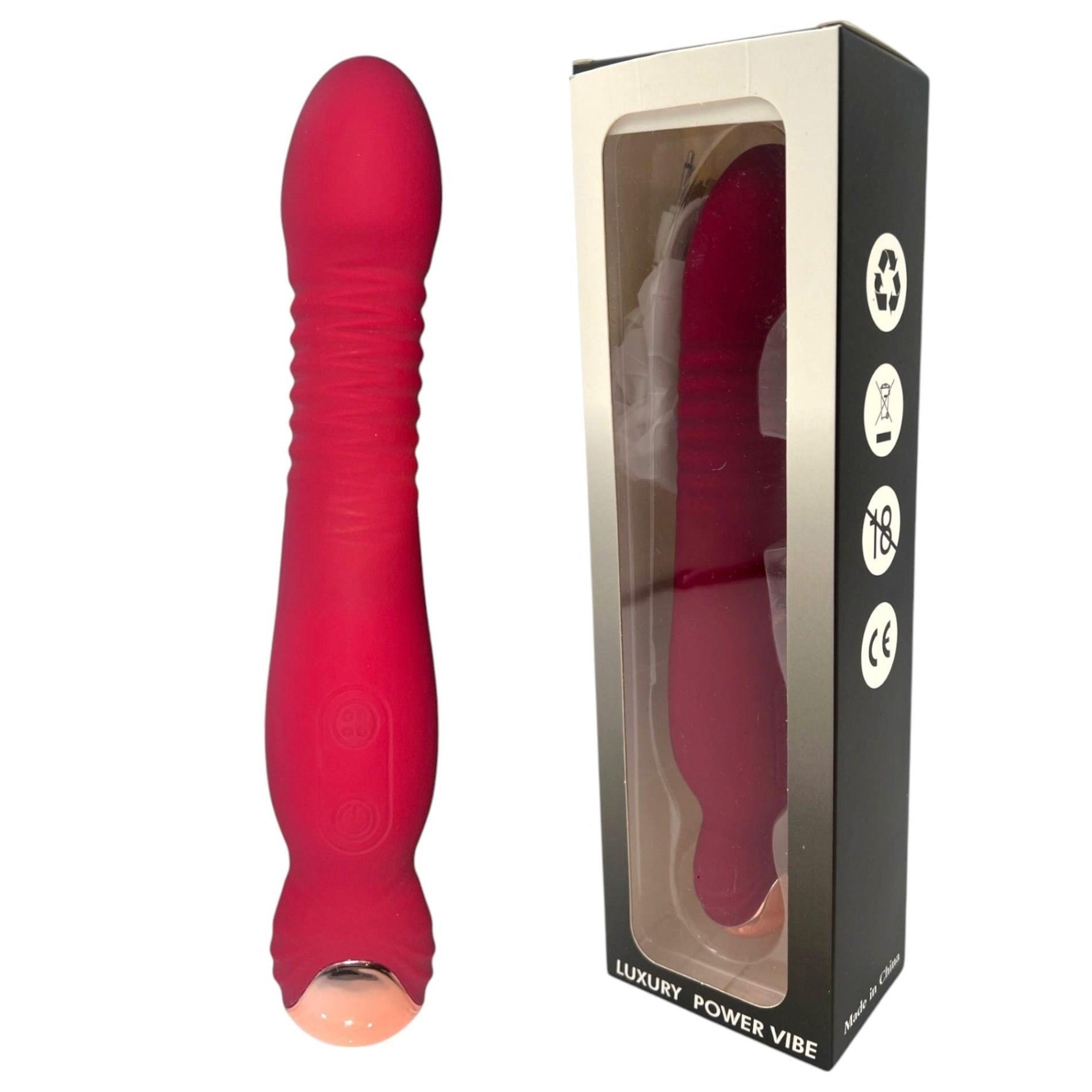Vibrator Power Escorts Ron USB din silicon pentru punctul G