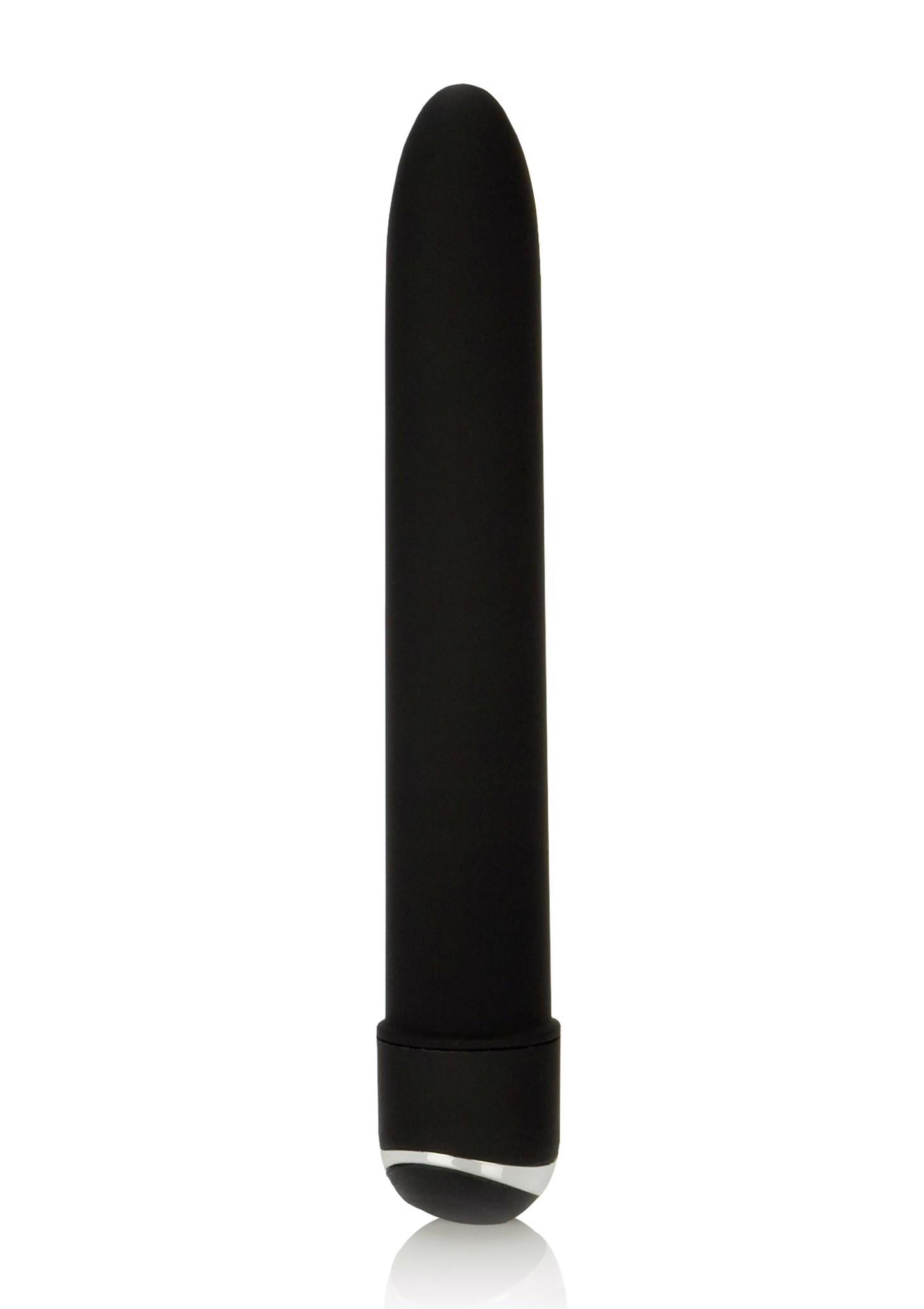 Vibrator Calexotics Classic Chic cu 7 funcții, negru, 15 cm