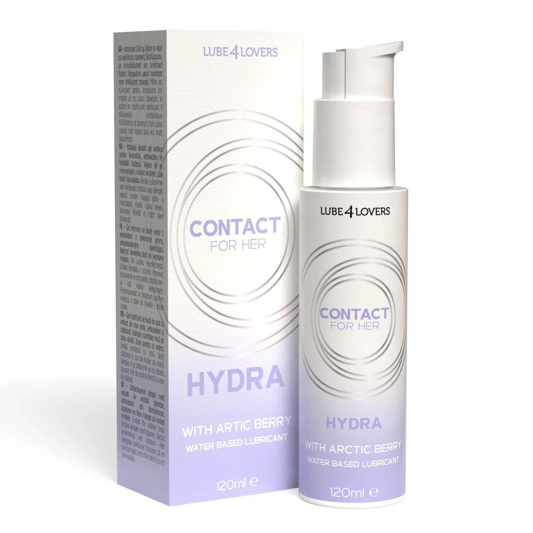 Lubrifiant vaginal pe bază de apă Hydra Lube4lovers 120 ml