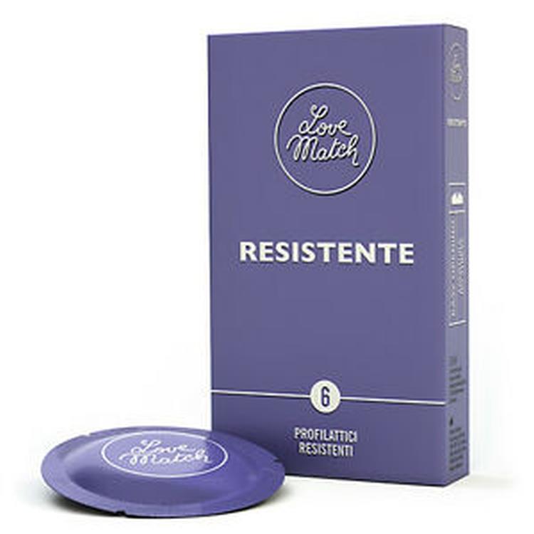 Prezervative Love Match Resistente din latex mai gros, 6 bucăți