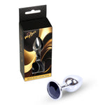 Plug anal argintiu cu diamant MyLove Toys 7 cm