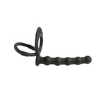 Dildo strapon din silicon fantezie pentru dublă penetrare 13,5 cm