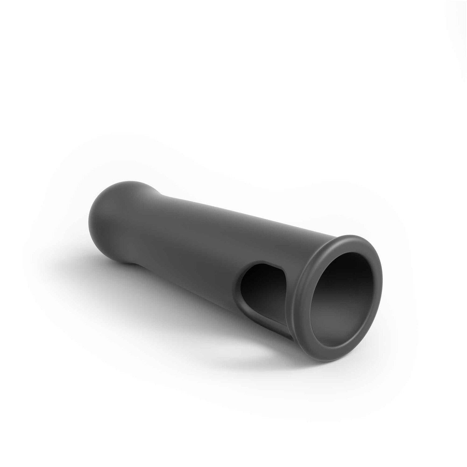 Extensie Dorcel Liquid Soft XTend din silicon, neagră, 17 cm