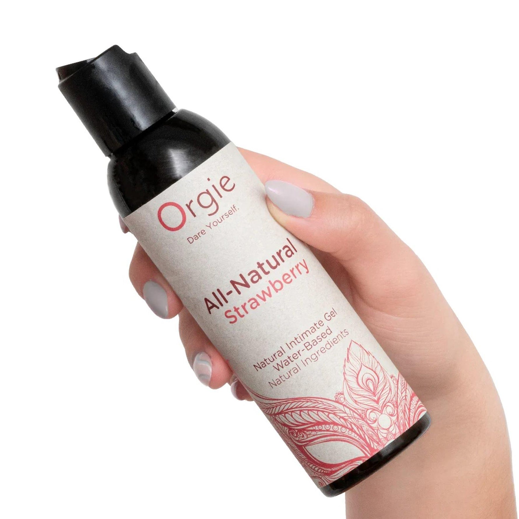 Gel intim natural Orgie cu căpșuni 150 ml