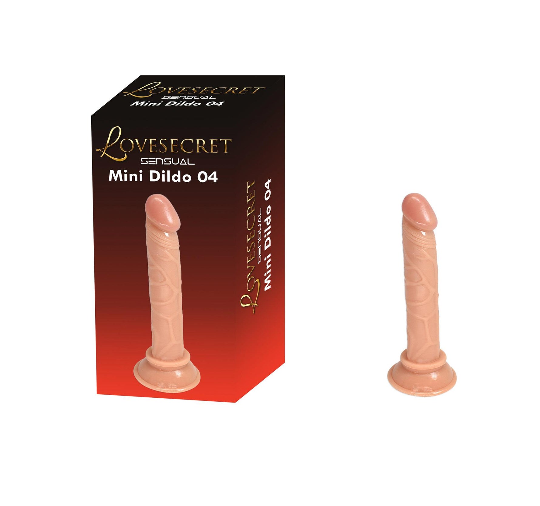 Dildo realist Lovesecret Mini 04 culoarea pielii 14 cm