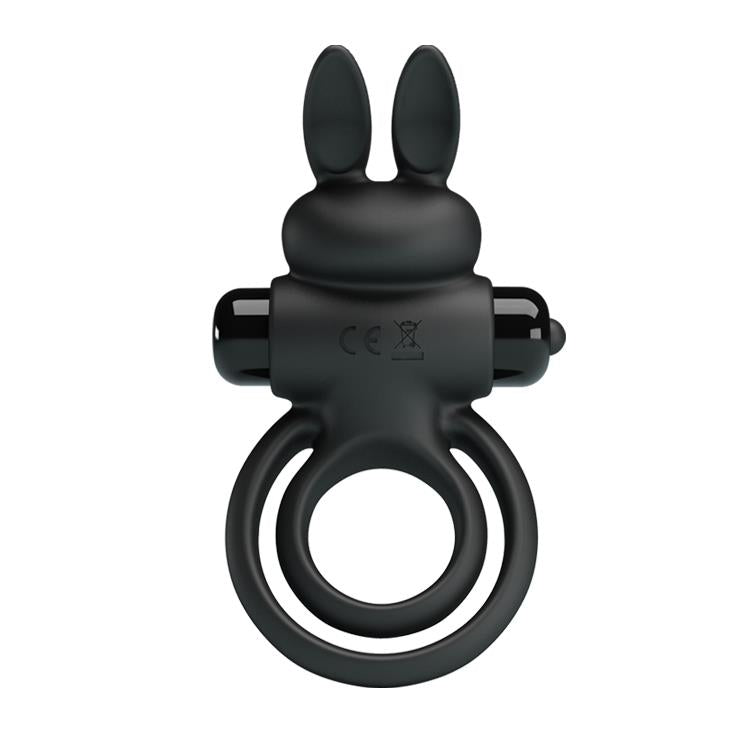 Inel pentru penis Pretty Love Vibrant III Negru