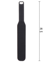 Mistrie din silicon Extreme Hidden Desire cu țepi, neagră, 28 cm