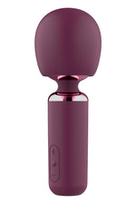 Vibrator USB din silicon Glam Bold 18 cm