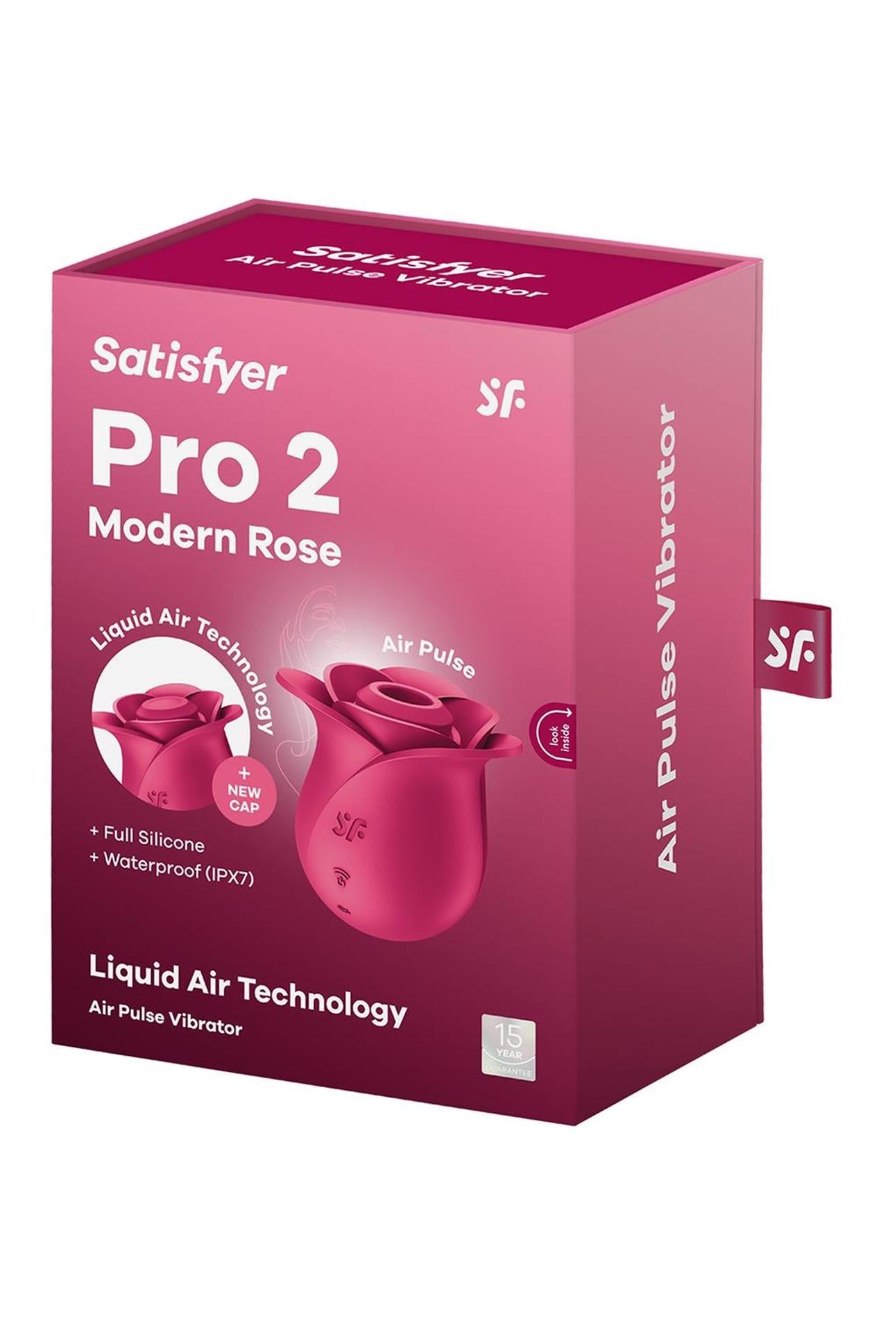 Stimulator clitoridian Satisfyer Pro 2 Modern Rose Pressure Wave